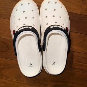 White and Black Clogs